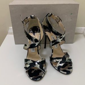 Jimmy Choo size 38.5 strapped sandals